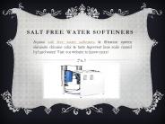 Salt Free Water Softeners