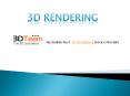 Effective 3D rendering service to clients even before the construction PowerPoint PPT Presentation