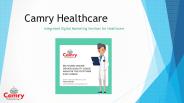 Introduction on Camry Healthcare