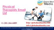 Physical Therapists Email List
