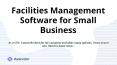 Facilities Management Software for Small Business PowerPoint PPT Presentation