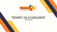 Poverty and Its Problems: Simple Explanation