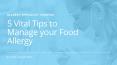 Allergy Specialist Virginia: Manage your Food Allergy PowerPoint PPT Presentation