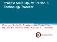 process scale  masterclass PowerPoint PPT Presentation
