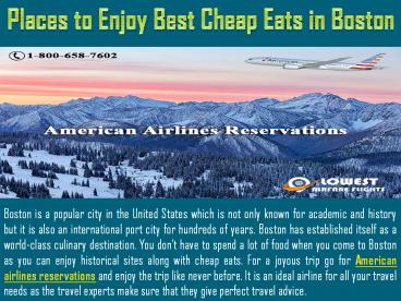 Places to Enjoy Best Cheap Eats in Boston