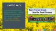 Top 8 Tractor Brands Ideal for Small Farmers. PowerPoint PPT Presentation