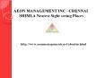 Aeon management Inc Chennai Reviews 234546 PowerPoint PPT Presentation