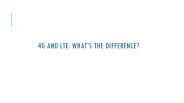 4G and LTE: Difference Explained