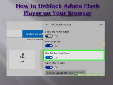 How to Unblock Adobe Flash Player on Your Browser