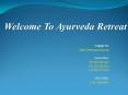 Ayurveda Retreat: Ayurveda Treatment India | Traditional Ayurveda India