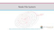 Tutorial on Node File System