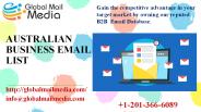 Australian Business Email List