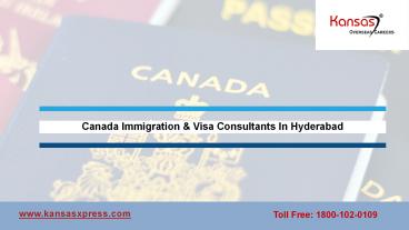 Canada Immigration and Visa Consultant in Hyderabad