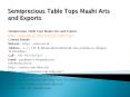 Semiprecious Table Tops Maahi Arts and Exports PowerPoint PPT Presentation