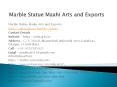 Marble Statue Maahi Arts and Exports PowerPoint PPT Presentation