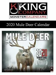 2020 Mule Deer Calendar
