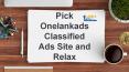 Pick Onelankads Classified Ads Site and Relax PowerPoint PPT Presentation