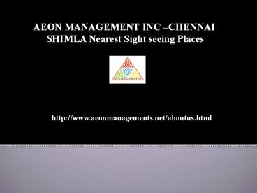 Aeon Management Inc Chennai Reviews