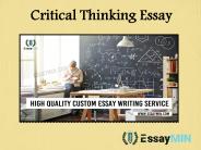 Avail Critical Thinking Essay Writing Services from EssayMin
