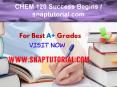 CHEM 120 Success Begins / snaptutorial.com PowerPoint PPT Presentation