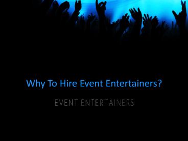 Event Entertainers (1)