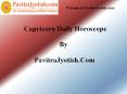 Capricorn Daily Horoscope PowerPoint PPT Presentation