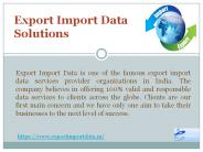 Trade Import Data (1)