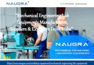 Mechanical Engineering Lab Equipment Manufacturers
