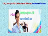 CRJ 422 (NEW) Motivated Minds/newtonhelp.com