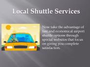 Local Shuttle Transfer Services in US