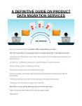 A DEFINITIVE GUIDE ON PRODUCT DATA MIGRATION SERVICES PowerPoint PPT Presentation