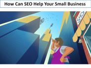 How Can SEO Help Your Small Business