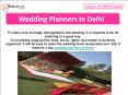 wedding organisers in delhi