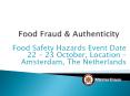 food fraud training (6) PowerPoint PPT Presentation