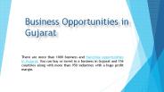 Business Opportunities Gujarat