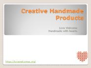 Creative Handmade Soft Furnishings Online in UK