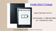Fix Kindle Won’t Charge Error