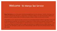 Taxi service in Chandigarh