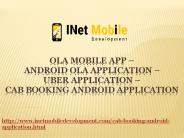 Android OLA Application