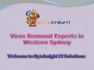 Virus Removal Experts in Western Sydney