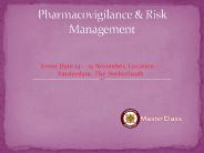 Pharmacovigilance masterclass (9)