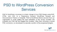 PSD to Wordpress Conversion Services in India