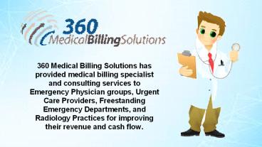 Florida Emergency Physicians Billing Services - 360 Medical Billing Solutions