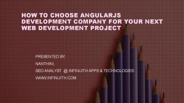 How to Choose AngularJS Development Company for Your Next Web ...