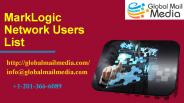 MarkLogic Network Users List