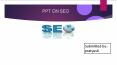 SEO ppt PowerPoint PPT Presentation