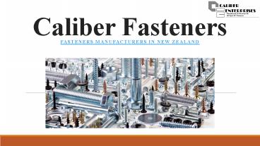 High Quality Fasteners Manufacturers in New Zealand (1)