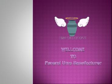 funeral urns supplier