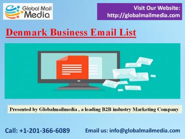 Denmark Business Email List