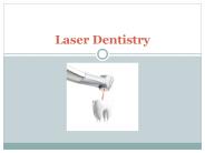 Lasers in Dentistry